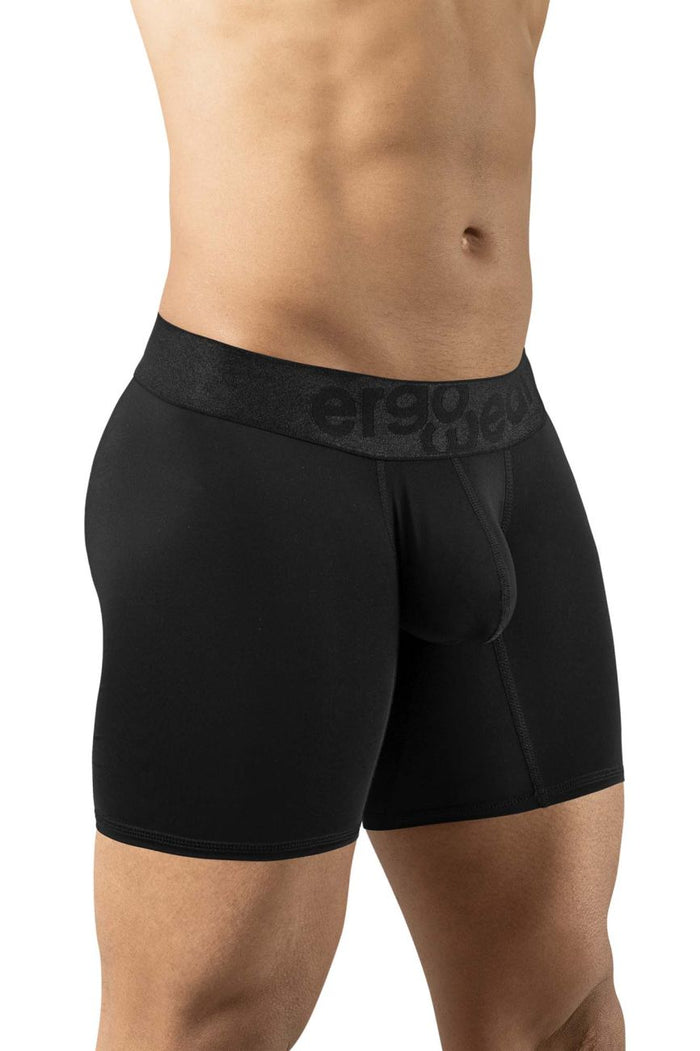 Clever Moda ErgoWear EW1749 MAX BOLD Boxer Briefs Color Black