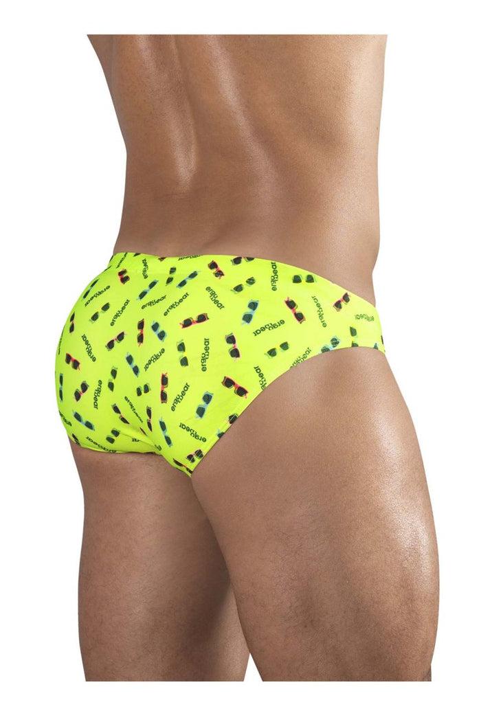 Clever Moda ErgoWear EW1762 FEEL SW Swim Briefs Color Bright Yellow