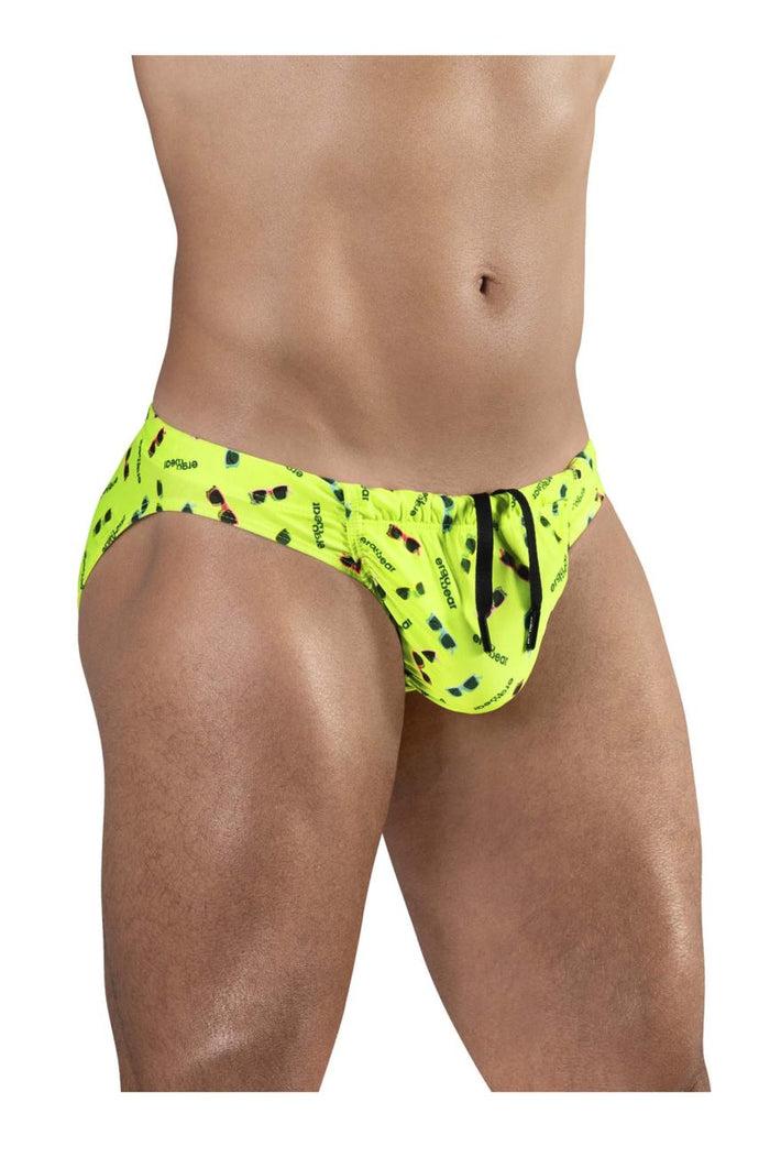 Clever Moda ErgoWear EW1762 FEEL SW Swim Briefs Color Bright Yellow