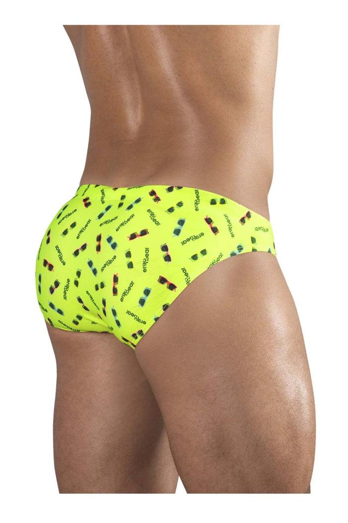 Clever Moda ErgoWear EW1765 X4D SW Swim Briefs Color Bright Yellow