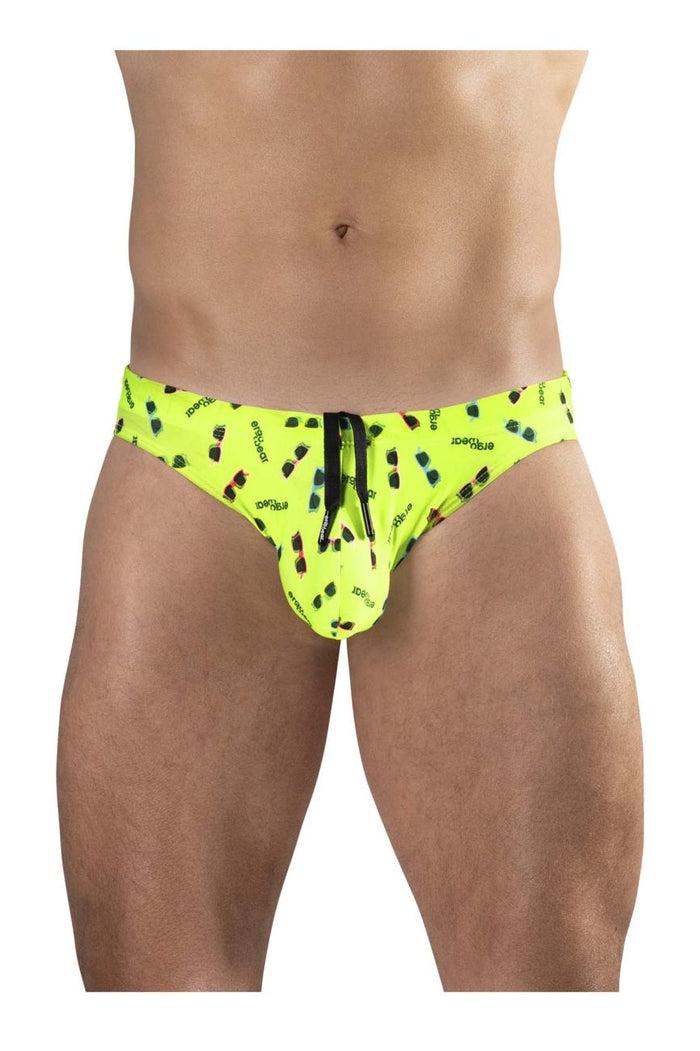 Clever Moda ErgoWear EW1765 X4D SW Swim Briefs Color Bright Yellow
