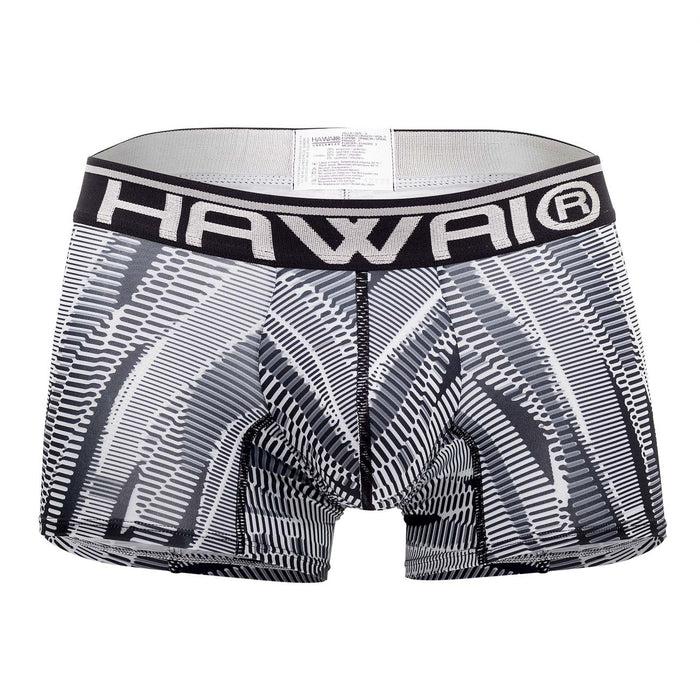 Clever Moda HAWAI 42121 Printed Athletic Trunks Color Black