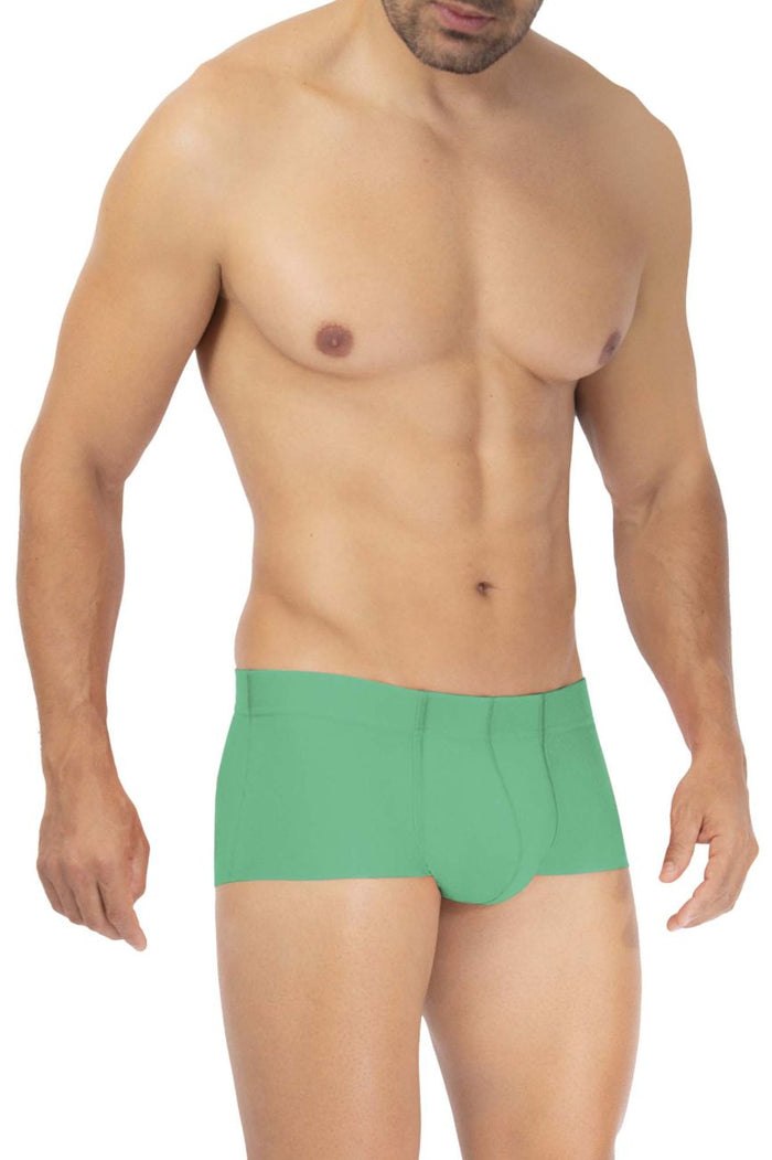 Clever Moda HAWAI 42308 Microfiber Trunks Color Green