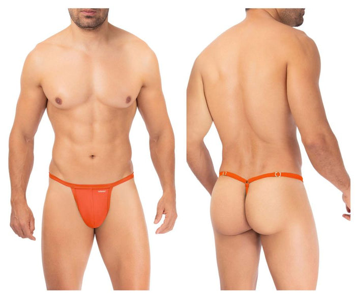 clever moda HAWAI 42316 Microfiber G-String Color Orange