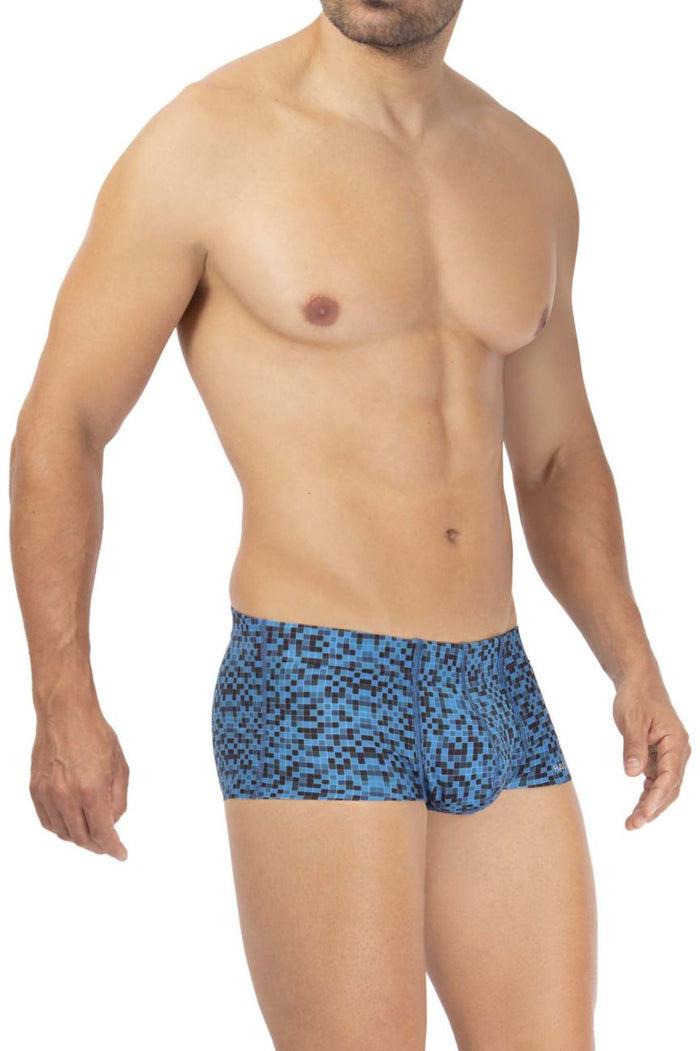 Clever Moda HAWAI 42321 Microfiber Trunks Color Blue