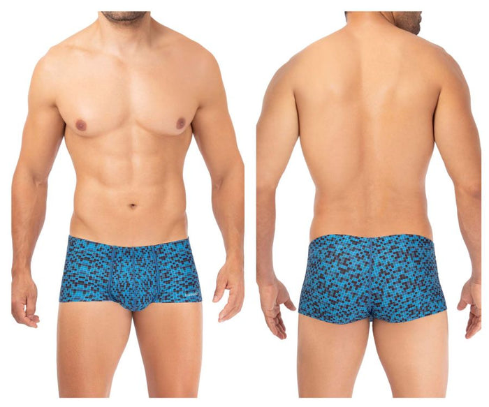 clever moda HAWAI 42321 Microfiber Trunks Color Blue