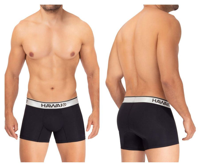 clever moda HAWAI 42326 Microfiber Boxer Briefs Color Black