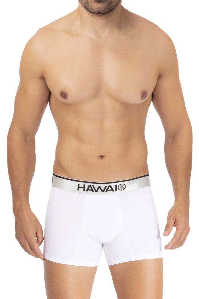 Clever Moda HAWAI 42326 Microfiber Boxer Briefs Color White