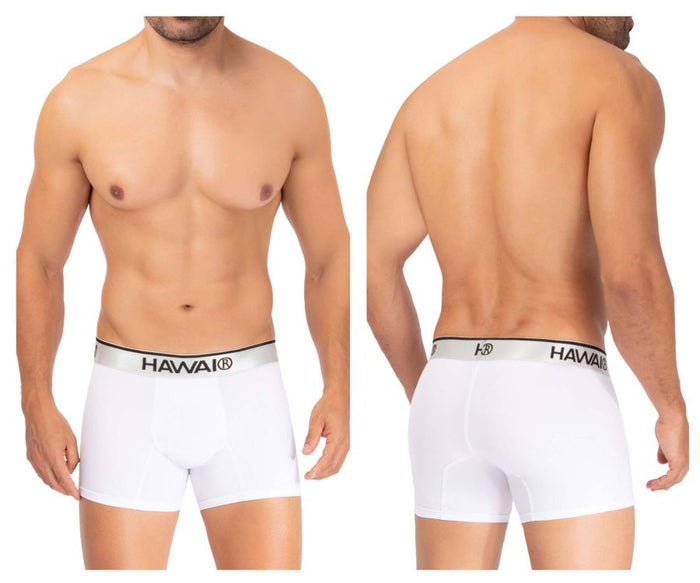 clever moda HAWAI 42326 Microfiber Boxer Briefs Color White