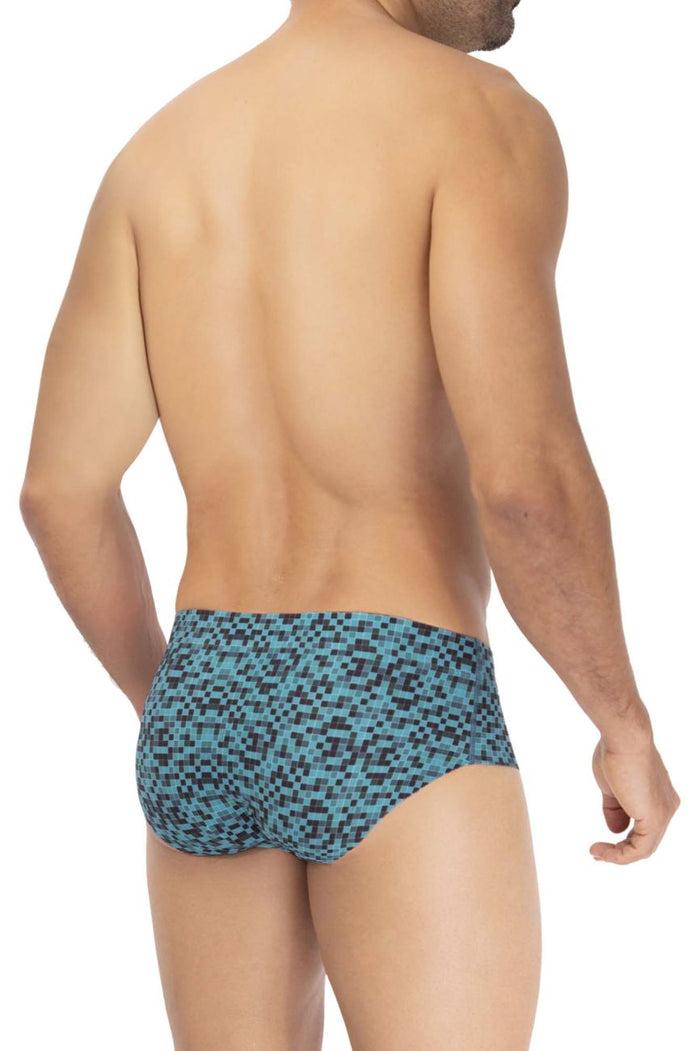 Clever Moda HAWAI 42327 Microfiber Briefs Color Green