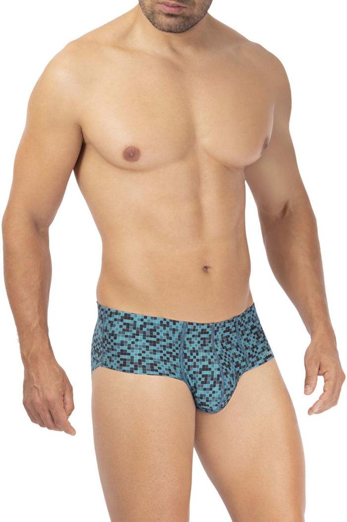 Clever Moda HAWAI 42327 Microfiber Briefs Color Green