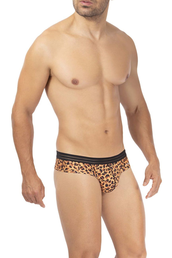 Clever Moda HAWAI 42345 Microfiber Thongs Color Animal Print