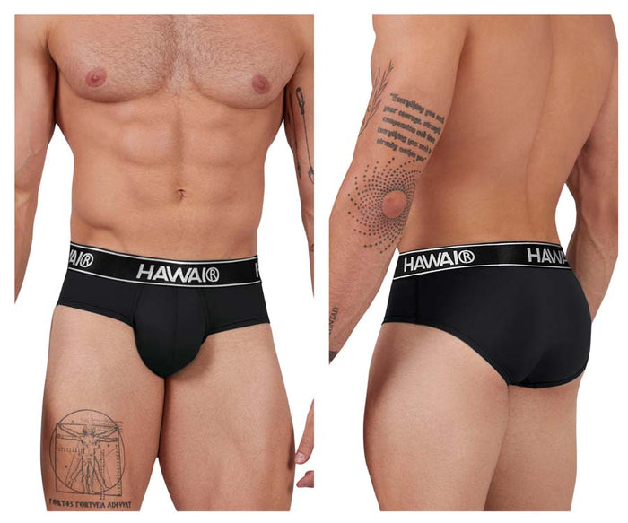 clever moda HAWAIR 41963 Microfiber Briefs Color Black