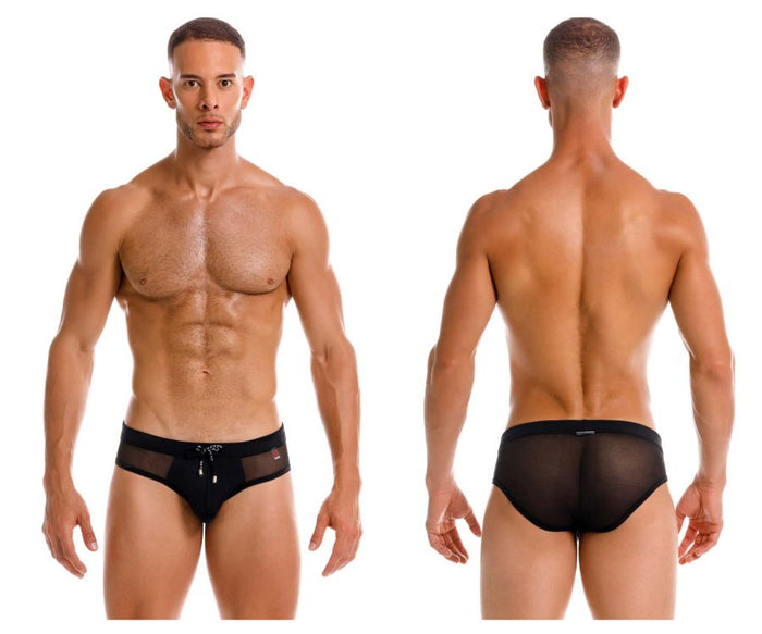 clever moda JOR 2193 Mystic Swim Briefs Color Black