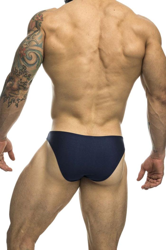 Clever Moda JUSTIN+SIMON XSJ01 Classic Bikini Color Navy