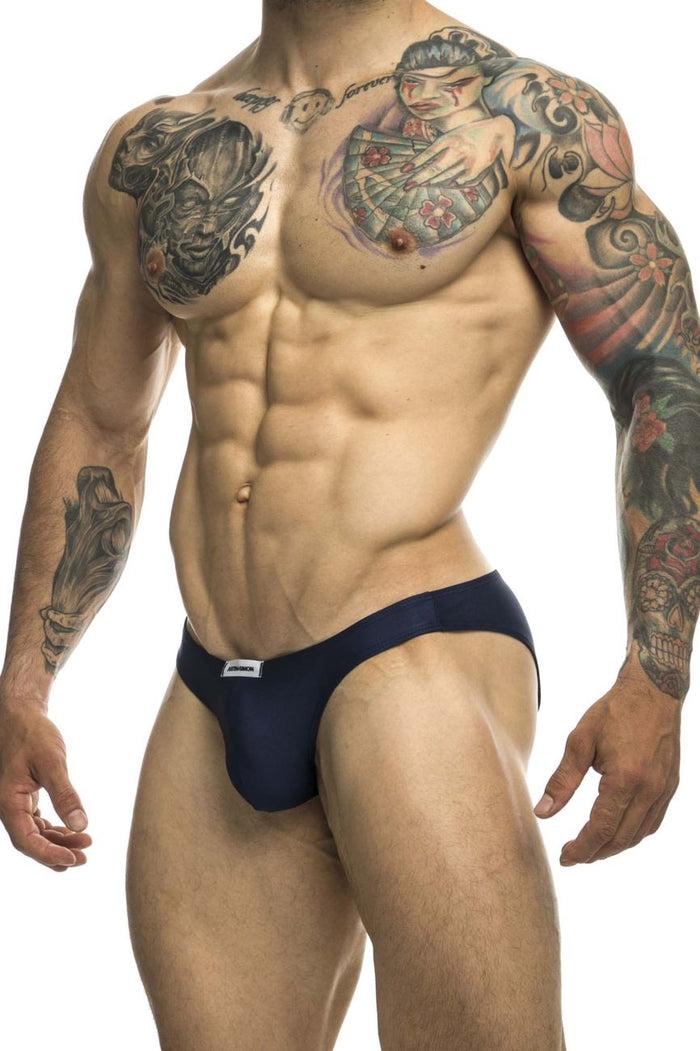 Clever Moda JUSTIN+SIMON XSJ01 Classic Bikini Color Navy