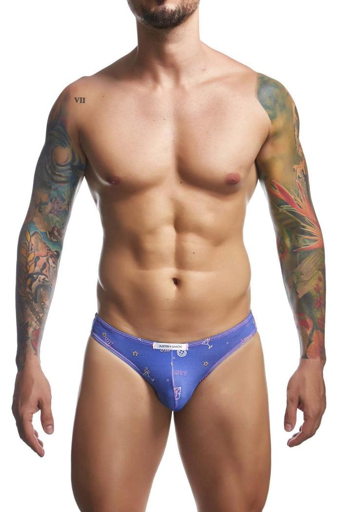 Clever Moda JUSTIN+SIMON XSJ01 Classic Bikini Color Party