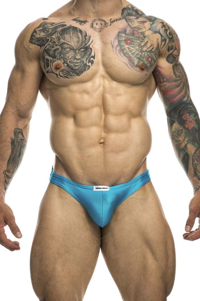 Clever Moda JUSTIN+SIMON XSJ01 Classic Bikini Color Turquoise