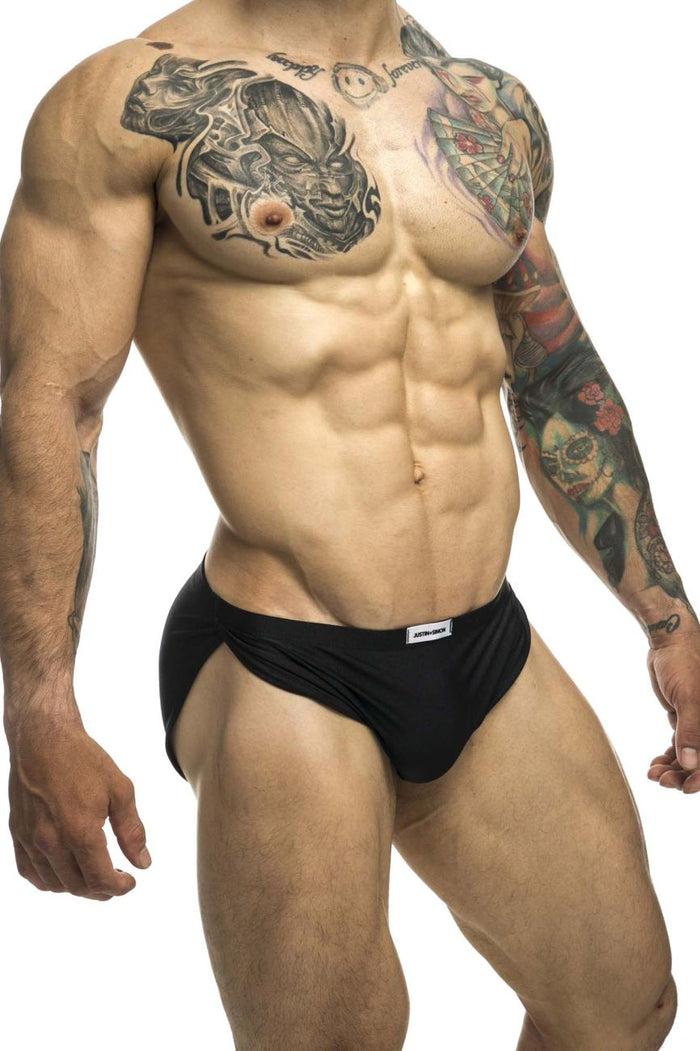 Clever Moda JUSTIN+SIMON XSJ09 Running Shorts Color Black