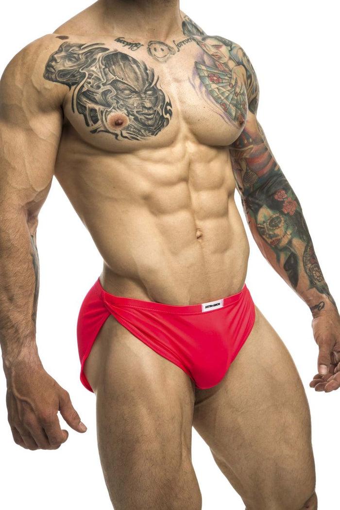Clever Moda JUSTIN+SIMON XSJ09 Running Shorts Color Coral