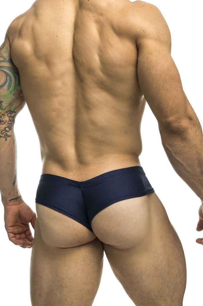Clever Moda JUSTIN+SIMON XSJ22 Cheek Briefs Color Navy