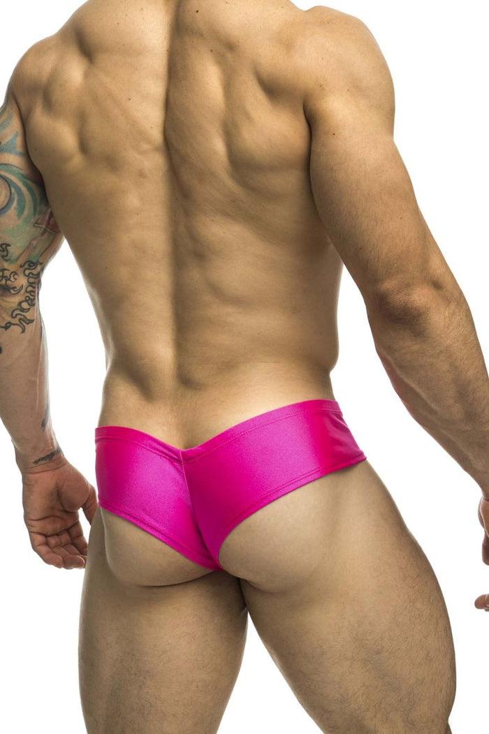 Clever Moda JUSTIN+SIMON XSJ22 Cheek Briefs Color Pink