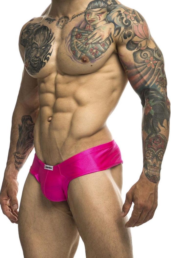 Clever Moda JUSTIN+SIMON XSJ22 Cheek Briefs Color Pink