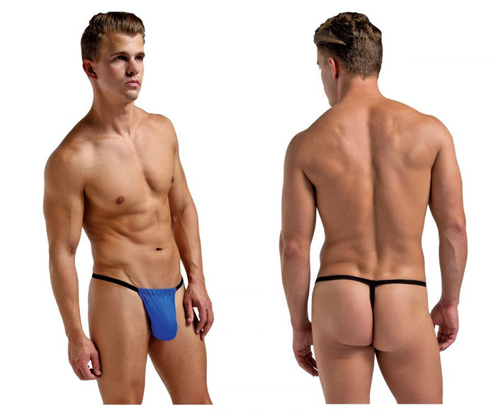 clever moda Magic Silk 2706 Silk G-String Color Cobalt