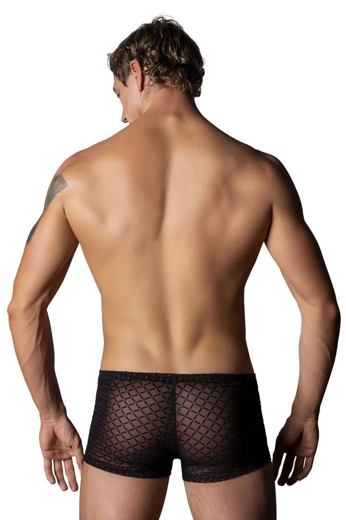 Clever Moda Male Power 143-296 Widow Maker Mini Pouch Short Color Black