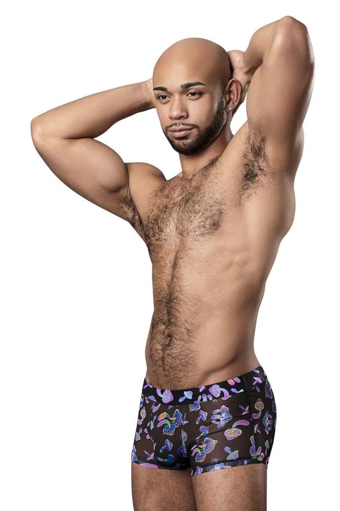 Clever Moda Male Power 145-294 Hazy Dayz Pouch Short Color Mushrooms