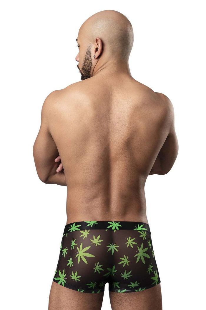 Clever Moda Male Power 145-294 Hazy Dayz Pouch Short Color Pot Leaf