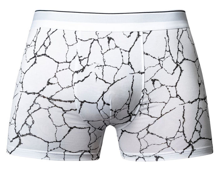 Clever Moda Male Power 160-299 Soo Cumfy Boxer Brief Color White-Black
