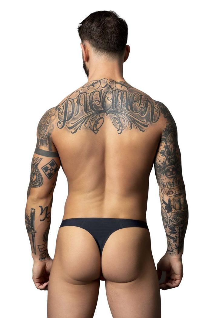 Clever Moda Male Power 442-300 Hot Mesh Bong Thong Color Black-Red