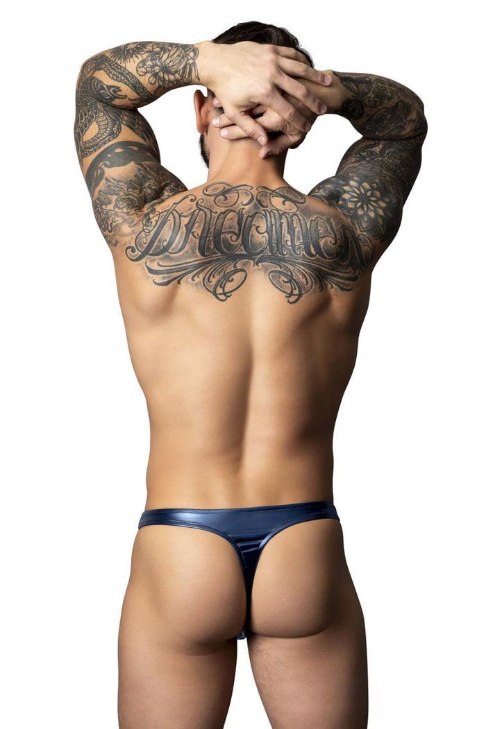 Clever Moda Male Power 442-301 Liquid Onyx 2.0 Bong Thong Color Blue