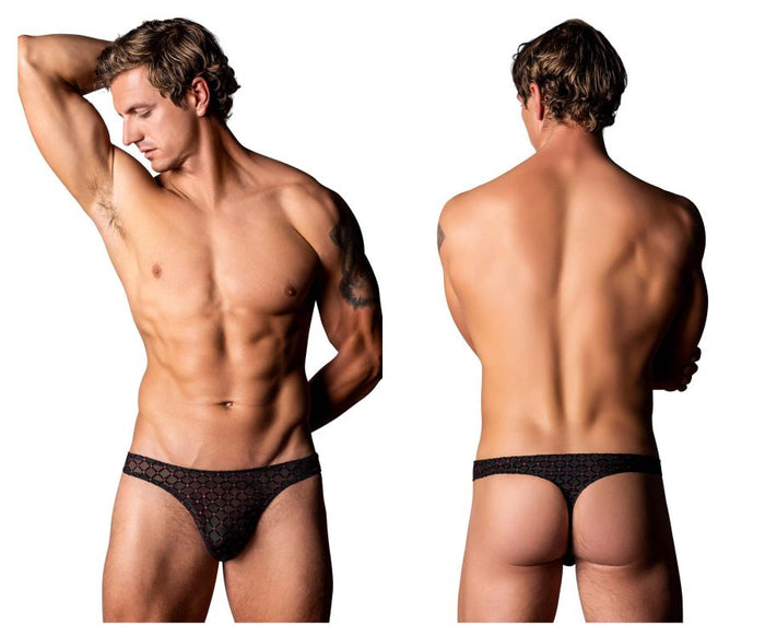 clever moda Male Power 443-296 Widow Maker Classic Thong Color Black