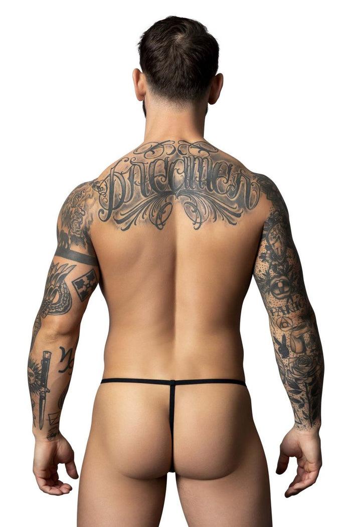 Clever Moda Male Power 450-301 Liquid Onyx 2.0 G-String Color Black