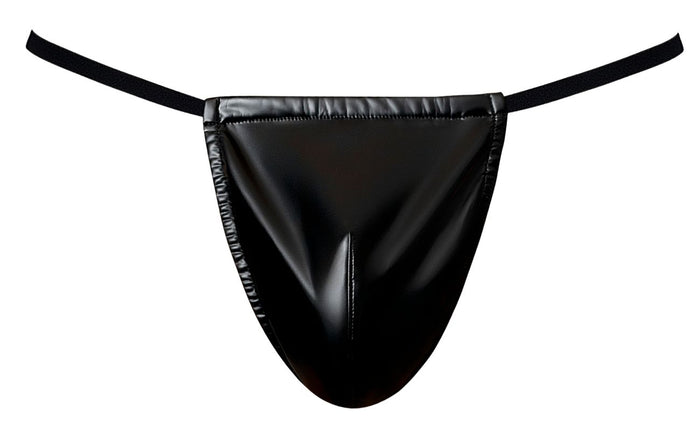 Clever Moda Male Power 450-301 Liquid Onyx 2.0 G-String Color Black