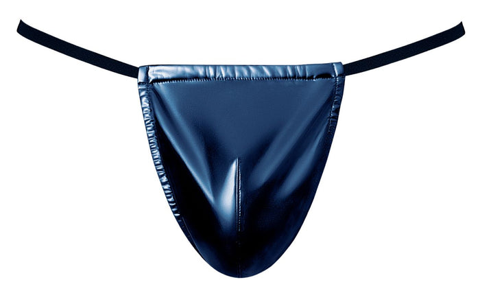 Clever Moda Male Power 450-301 Liquid Onyx 2.0 G-String Color Blue