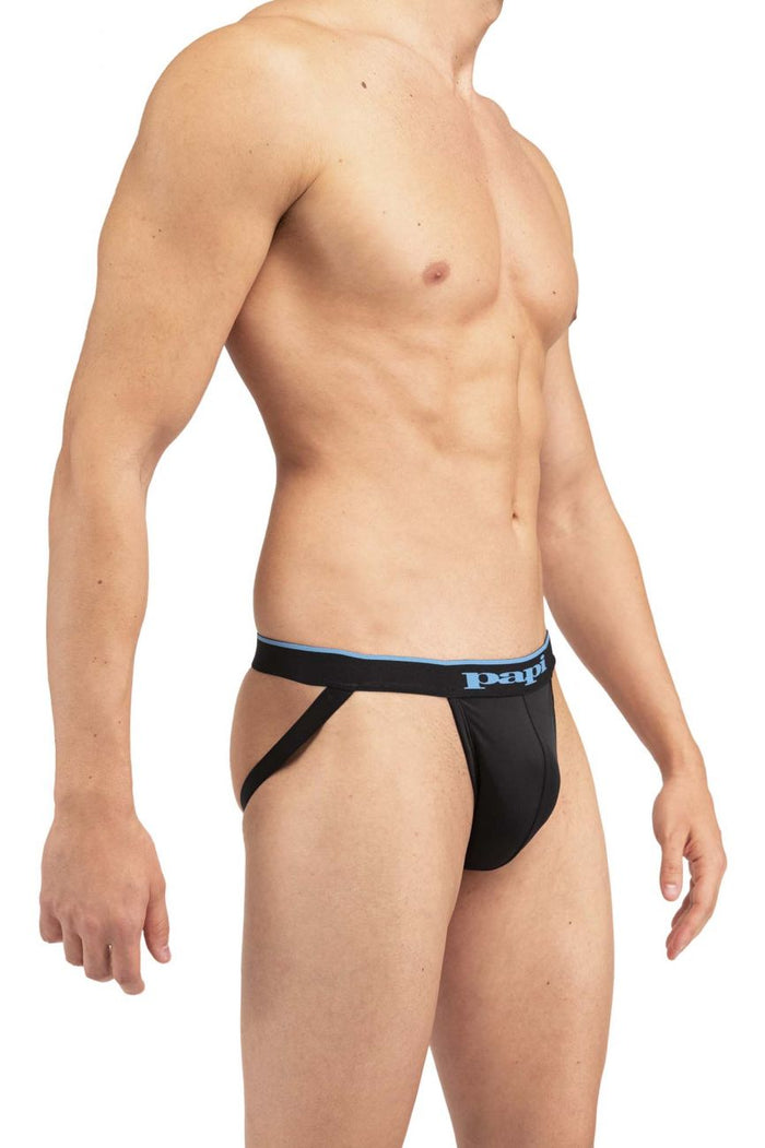 Clever Moda Papi UMPA006 2PK Jockstrap Color Black-Blue