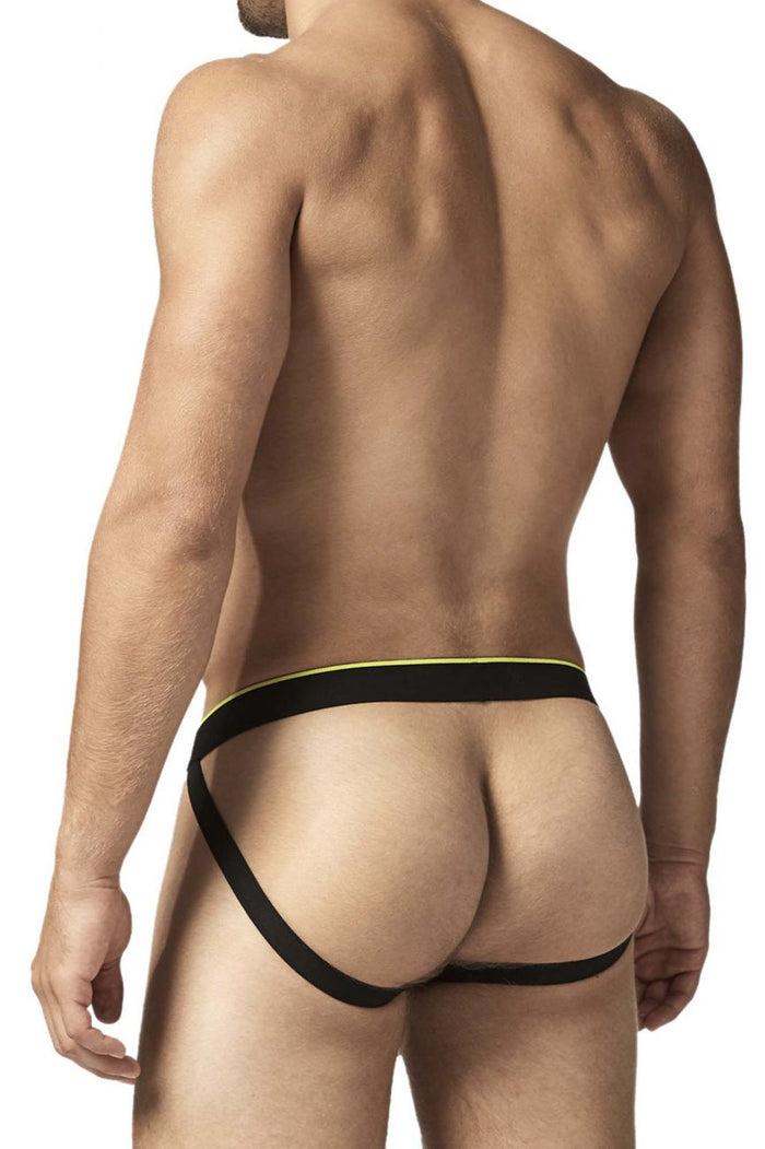 Clever Moda Papi UMPA049 2PK Microflex Jockstrap Color Charcoal-Graphic