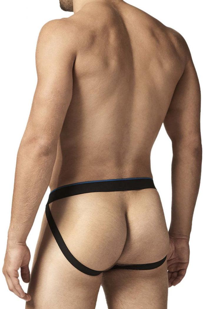 Clever Moda Papi UMPA049 2PK Microflex Jockstrap Color Teal-Leopard