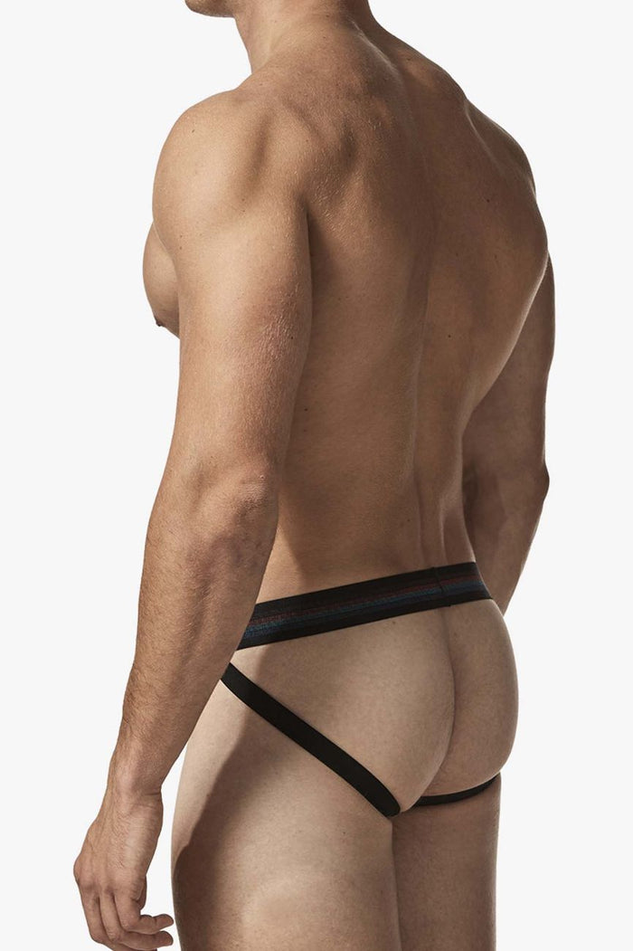 Clever Moda Papi UMPA108 2PK Microflex Performance Jockstrap Color Blue-Black