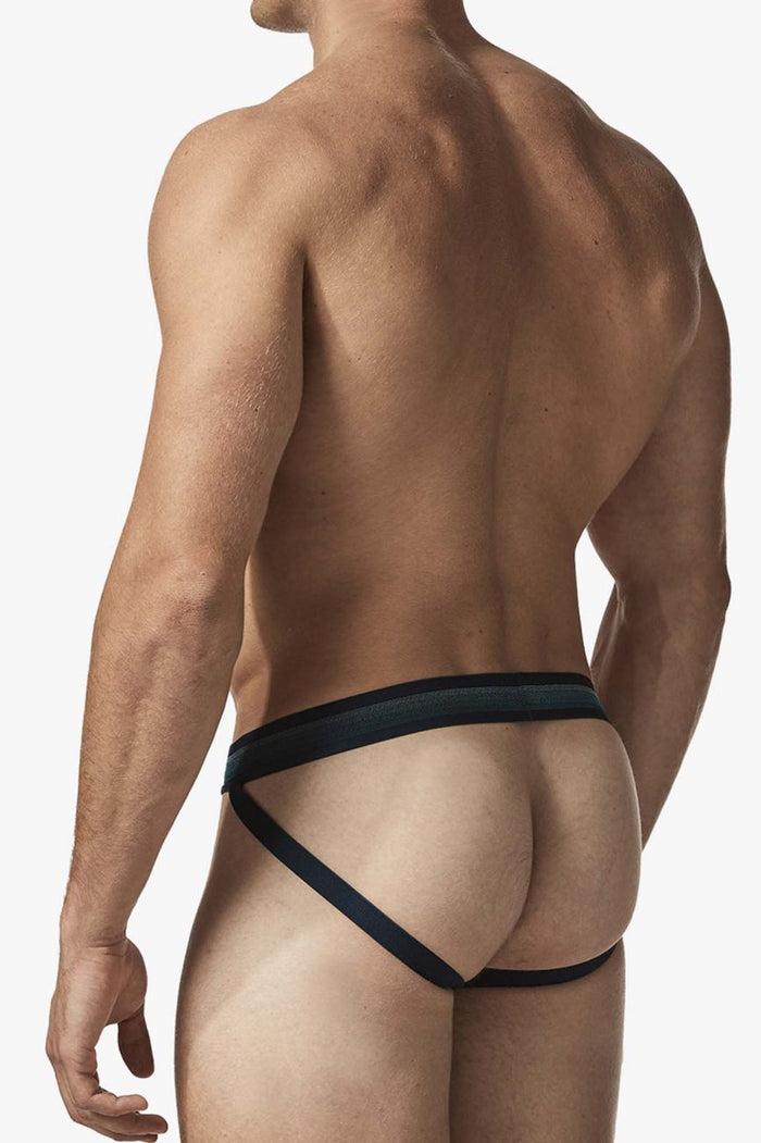 Clever Moda Papi UMPA108 2PK Microflex Performance Jockstrap Color Blue-Gray