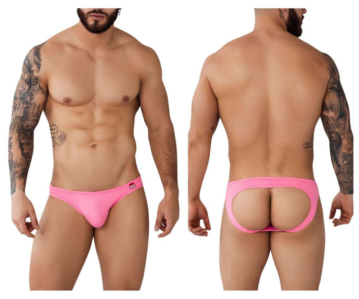 clever moda Pikante PIK 0979 Angola Jockstrap Color Pink