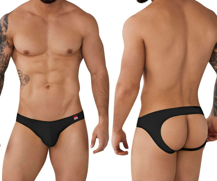 clever moda Pikante PIK 0979X Angola Jockstrap Color Black