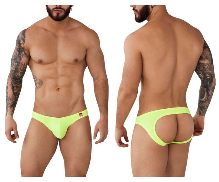 clever moda Pikante PIK 0979X Angola Jockstrap Color Green