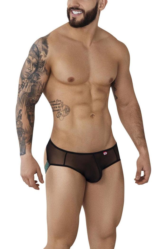 Clever Moda Pikante PIK 0982 Praia Jockstrap Color Black