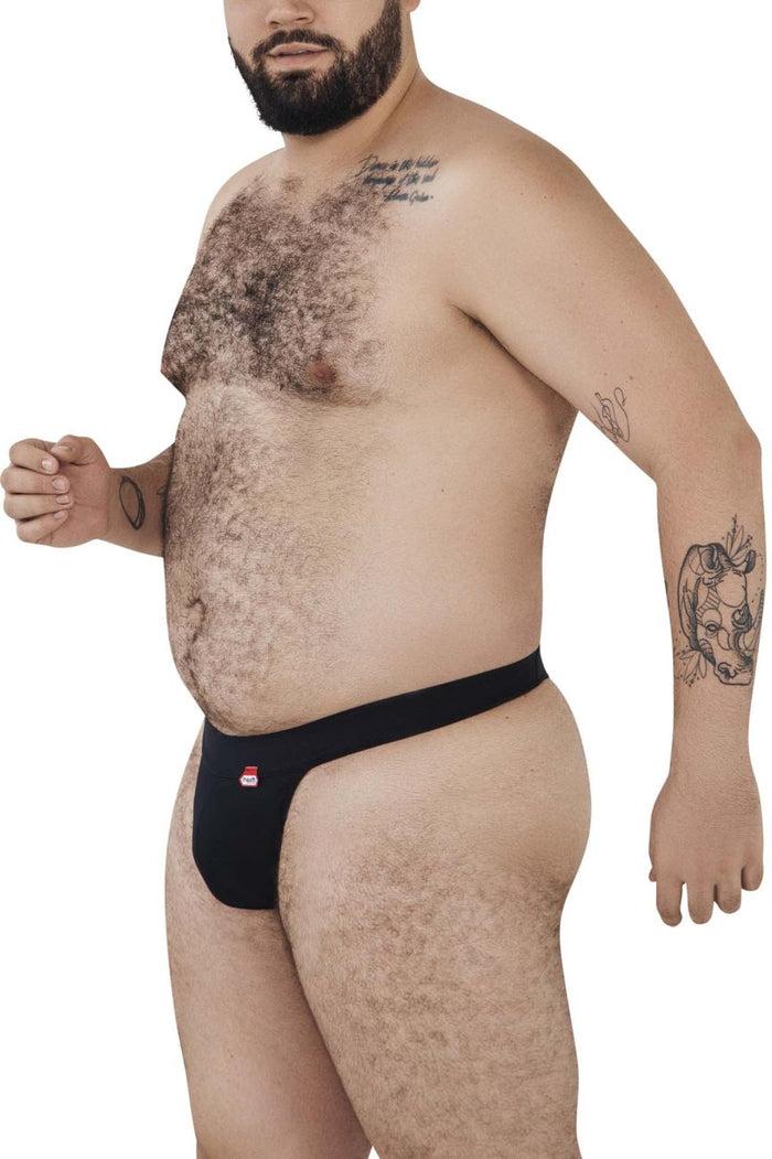 Clever Moda Pikante PIK 1024X Terni Thongs Color Black