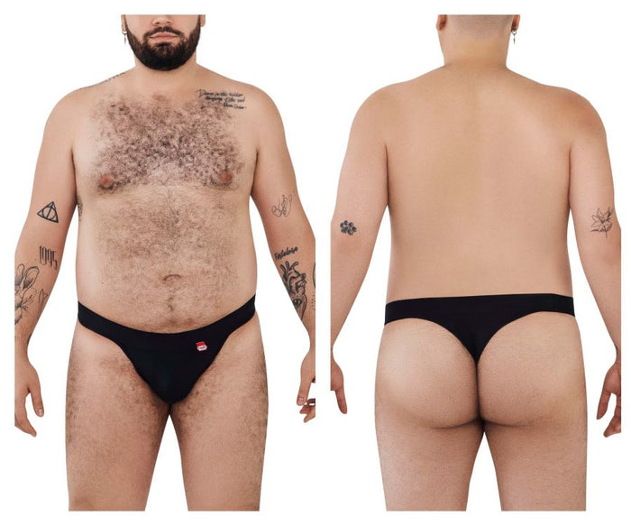 clever moda Pikante PIK 1024X Terni Thongs Color Black