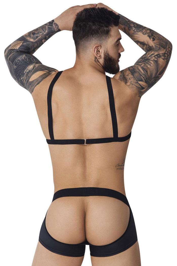 Clever Moda Pikante PIK 1086 Hard Harness Jockstrap Color Black